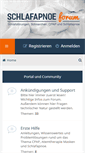 Mobile Screenshot of forum-schlafapnoe.de
